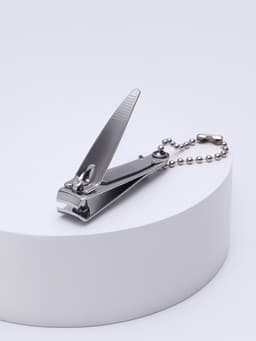 Кусачки книпсер маникюрные, с пилкой, с цепочкой, 5.5 см