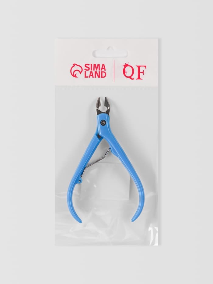 Кусачки маникюрные для кутикулы, 11 см, длина лезвия-8 мм, МИКС