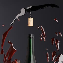 Штопор-открывашка универсальная Доляна, 12 см, чёрный