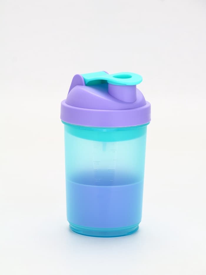 Шейкер спортивный, 500 мл, с чашей