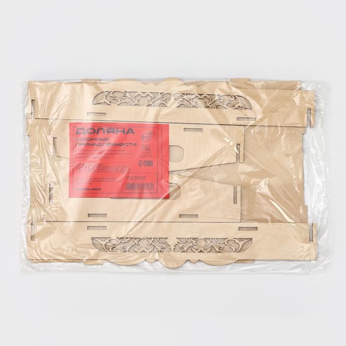 Поднос деревянный «Восточный», 31x21x5 см