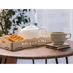 Поднос деревянный «Восточный», 31x21x5 см