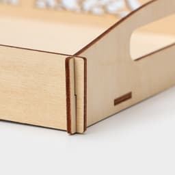 Поднос деревянный «Восточный», 31x21x5 см