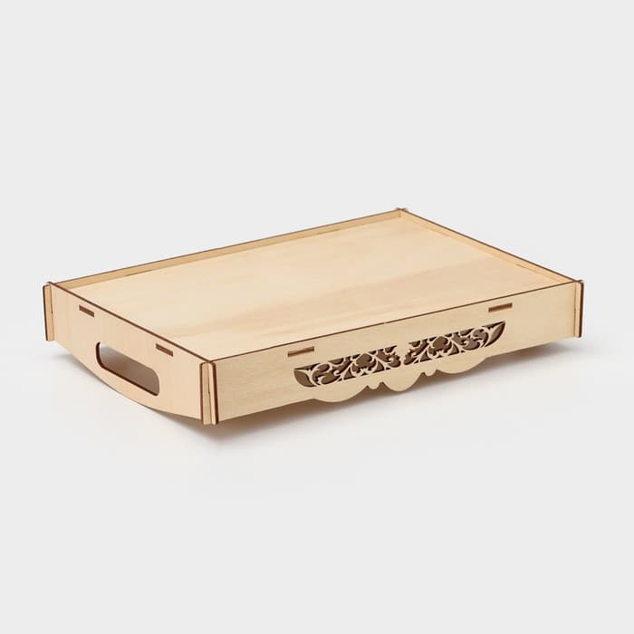 Поднос деревянный «Восточный», 31x21x5 см