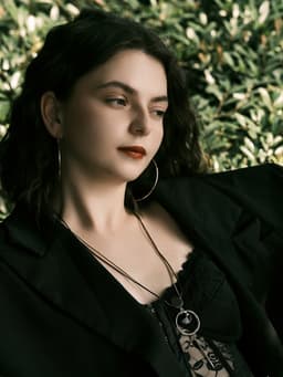 Кулон на цепочке «Цепь», тотем, кольцо с иголкой, чёрный в золоте, 72 см