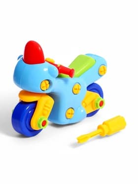 Конструктор для малышей «Мотоцикл», 27 деталей