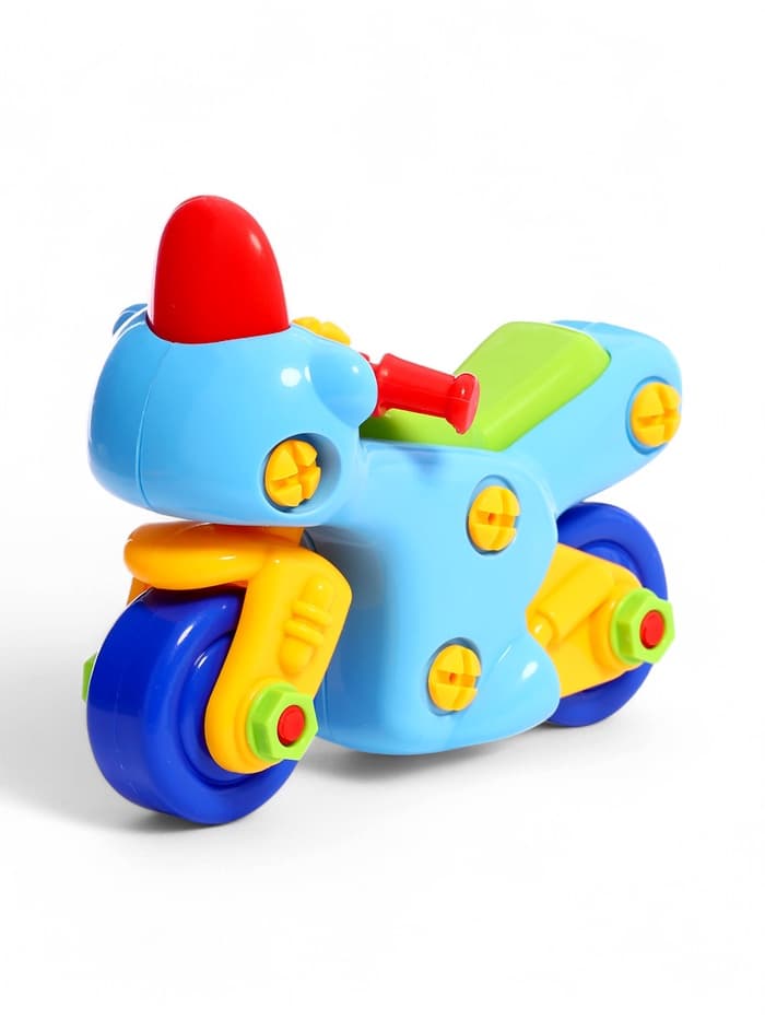 Конструктор для малышей «Мотоцикл», 27 деталей