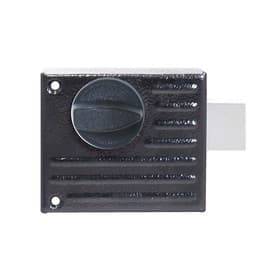 Замок накладной «СТАНДАРТ» Россия ЗН1-2.1С, чёрный