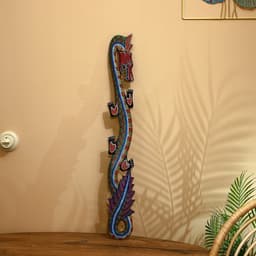 Панно «Дракон», 96×14×1.5 см, дерево, МИКС