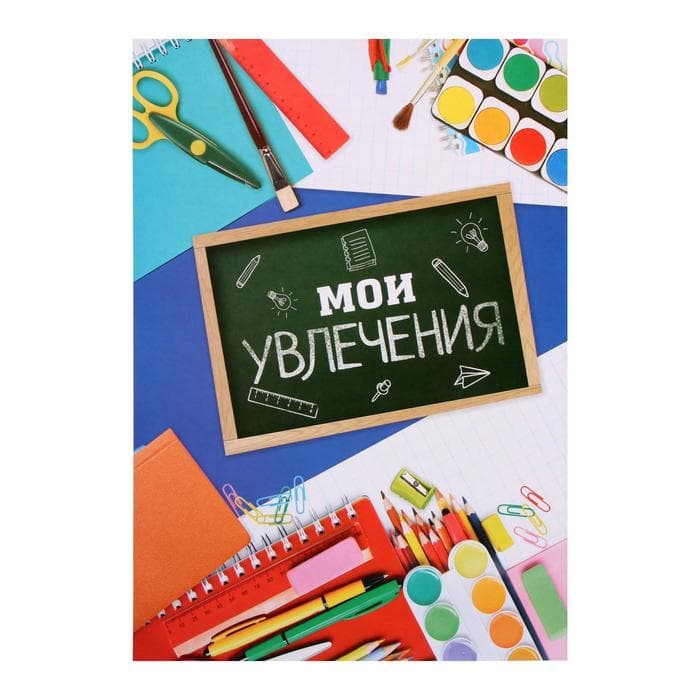 Папка школьная на кольцах «Портфолио школьника», 10 листов-разделителей, 24.5×32 см
