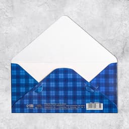 Конверт для денег с деревянным элементом «Поздравляю!», 16.5×8 см