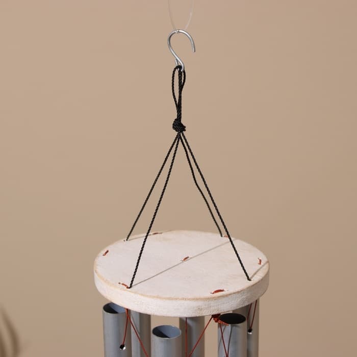 Музыка ветра «Покой», 10×10×90 см, алюминий