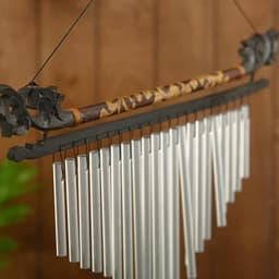 Музыка ветра «Мир», 45×1×45 см, алюминий