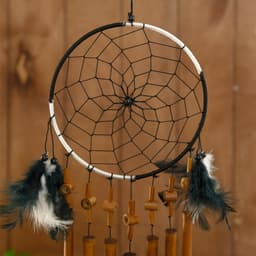 Музыка ветра «Ловец снов», 16×1×55 см, бамбук, МИКС