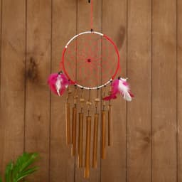 Музыка ветра «Ловец снов», 16×1×55 см, бамбук, МИКС