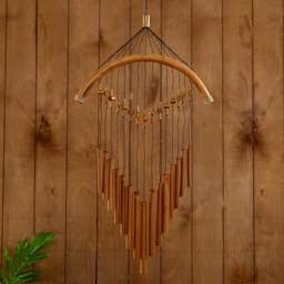 Музыка ветра «Песня», 35×1.5×75 см, бамбук