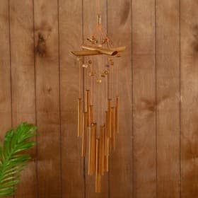 Музыка ветра «Спокойствие», 20×20×65 см, бамбук