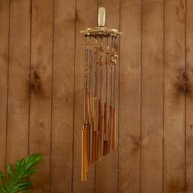 Музыка ветра «Умиротворение», 15×15×60 см, бамбук