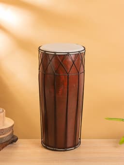 Сувенирный музыкальный инструмент «Барабан Джембе», 17×17×40 см