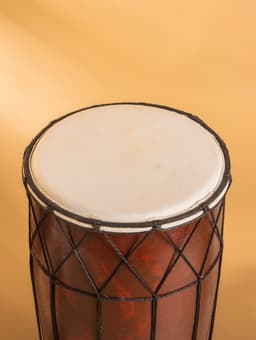 Сувенирный музыкальный инструмент «Барабан Джембе», 17×17×40 см