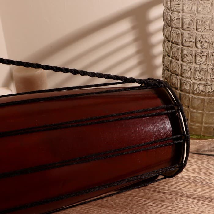 Сувенирный музыкальный инструмент «Барабан Джембе», 17×17×40 см