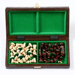 Шахматы подарочные «Изумруд», деревянные, 28×28 см