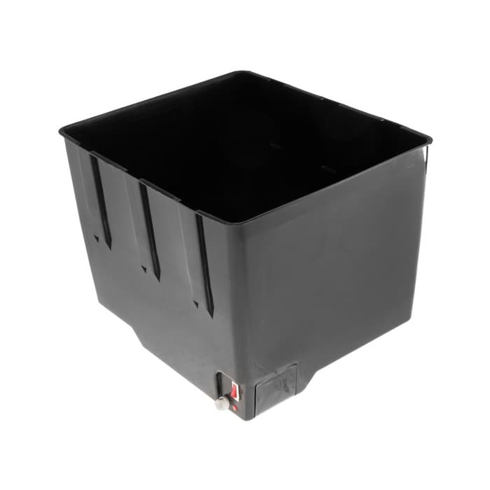 Бак для душа, 55 л, с ЭВН (20 - 60 ˚С), пластиковый, чёрный