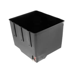 Бак для душа, 55 л, с ЭВН (20 - 60 ˚С), пластиковый, чёрный