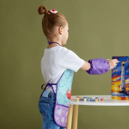 Фартук с нарукавниками детский «Ариэль», Принцессы, 49×39 см