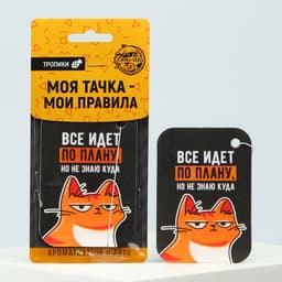 Ароматизатор в машину «Всё идёт по плану», тропики