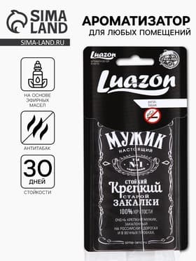Ароматизатор в машину «Мужик настоящий», антитабак