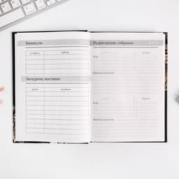 Ежедневник недатированный, А5, 160 л., твердая обложка «Золотой учитель»