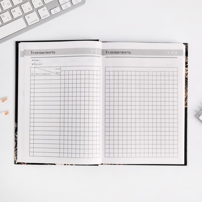 Ежедневник недатированный, А5, 160 л., твердая обложка «Золотой учитель»