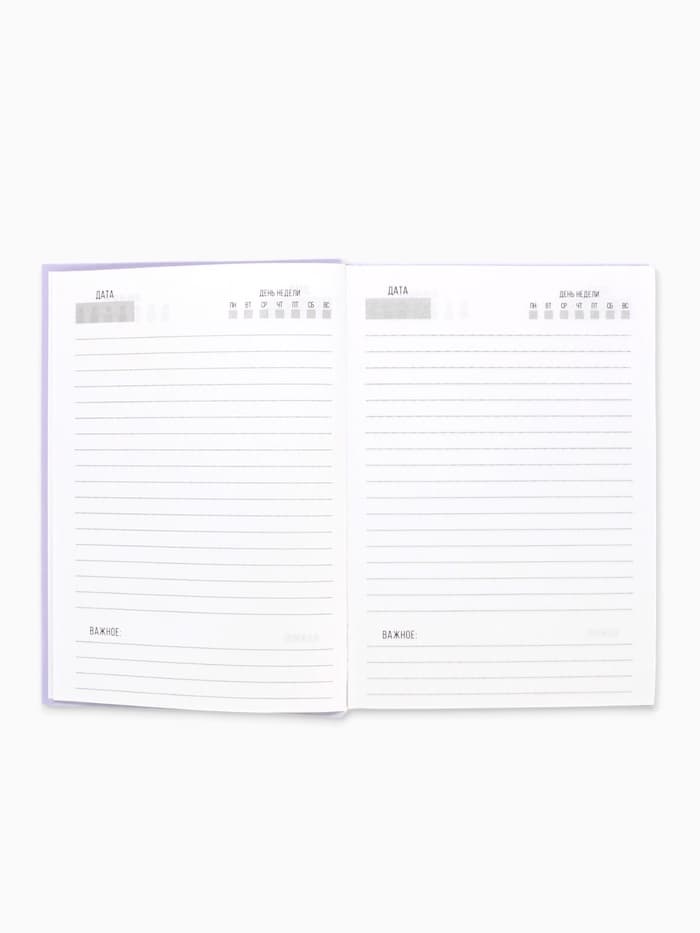 Ежедневник А5, 160 листов, в твердой обложке, Stay wild