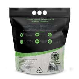 Наполнитель древесный «Пижон» Premium White, белые пеллеты, 5 л