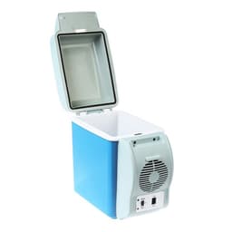 Автохолодильник, 7.5 л, 12 В, с функцией подогрева, серо-голубой