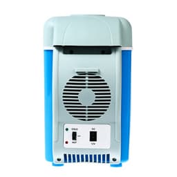 Автохолодильник, 7.5 л, 12 В, с функцией подогрева, серо-голубой