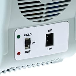 Автохолодильник, 7.5 л, 12 В, с функцией подогрева, серо-голубой