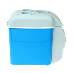 Автохолодильник, 7.5 л, 12 В, с функцией подогрева, серо-голубой