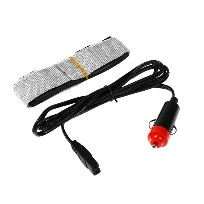 Автохолодильник, 7.5 л, 12 В, с функцией подогрева, серо-голубой