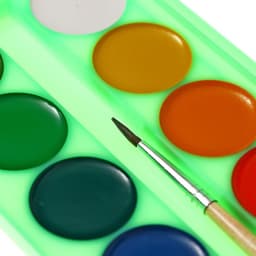 Акварель «Луч. ZOO», 16 цветов, с кистью