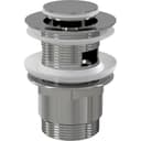 Донный клапан для раковины Alcaplast A39, CLICK/CLACK 5/4", с переливом
