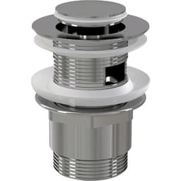 Донный клапан для раковины Alcaplast A39, CLICK/CLACK 5/4", с переливом