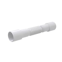 Труба гофрированная Alcaplast A720, 50/40×40/50 мм, длина 435–885 мм, полипропилен