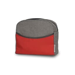 Коляска 2 в 1 Riko Mario, цвет серый, красный