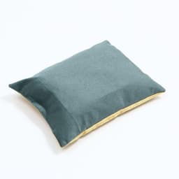 Лежанка-диван, 45×35×11 см, с двусторонней подушкой, мебельная ткань, цвет МИКС