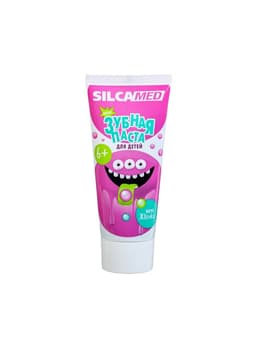 Детская зубная паста SILCAMED, со вкусом жвачки, 65 г