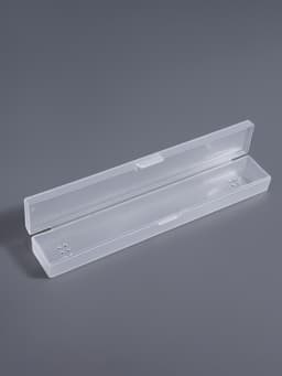 Бокс для хранения мелочей, 3.1×18.9×2.2 см, прозрачный