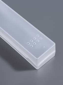 Бокс для хранения мелочей, 3.1×18.9×2.2 см, прозрачный