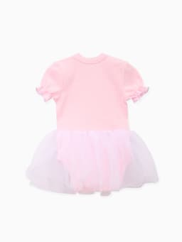 Боди с юбкой «Крошка Я» Princess, розовое, рост 68-74 см